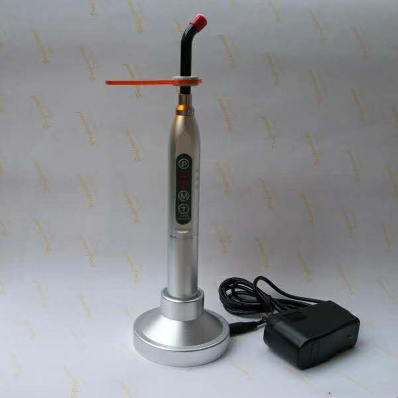 Digital Dental Curing Light Aluminum Wireless 1800mw