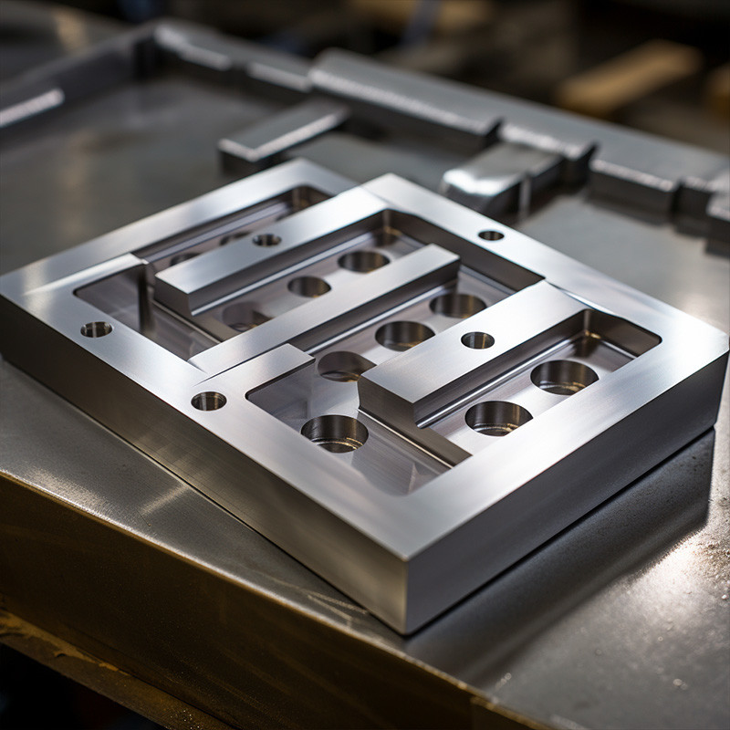 Custom CNC Machining Complex Parts CNC Machined Products Steel Milled Metal Parts