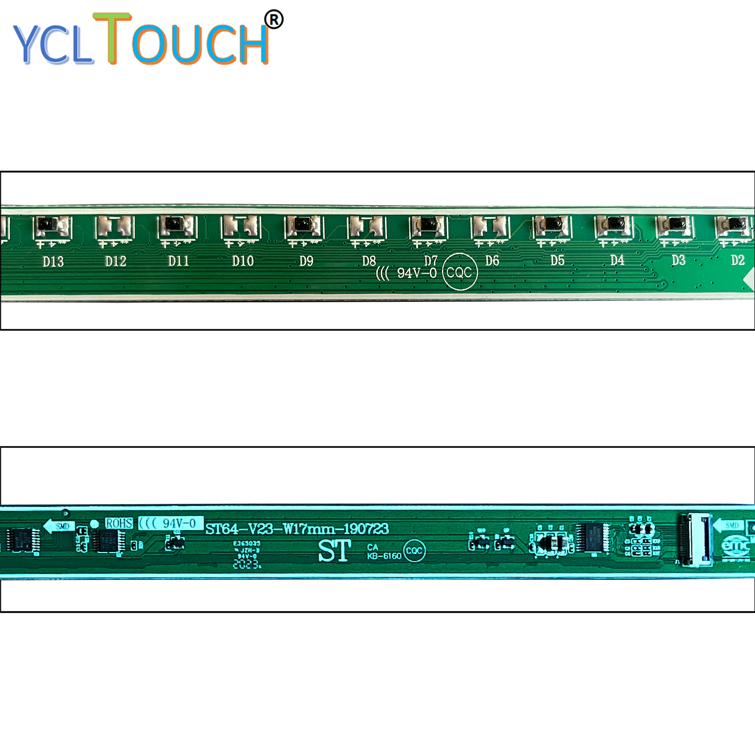43 Inch Infrared Interactive Whiteboard PCB And Module For Business