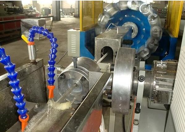 Fiber Reinforced / Enhancing Soft Pvc Pipe Extrusion Line high Speed