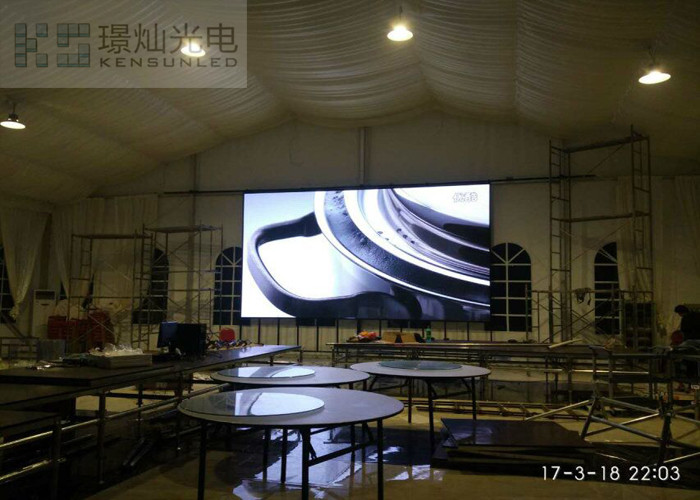CE MW Power Supply SMD LED Display , Indoor Full Color LED Video Screen