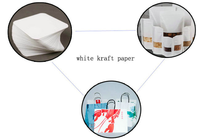 Tough / Water Resistant Kraft Paper Jumbo Roll For Wrapping Paper Bag