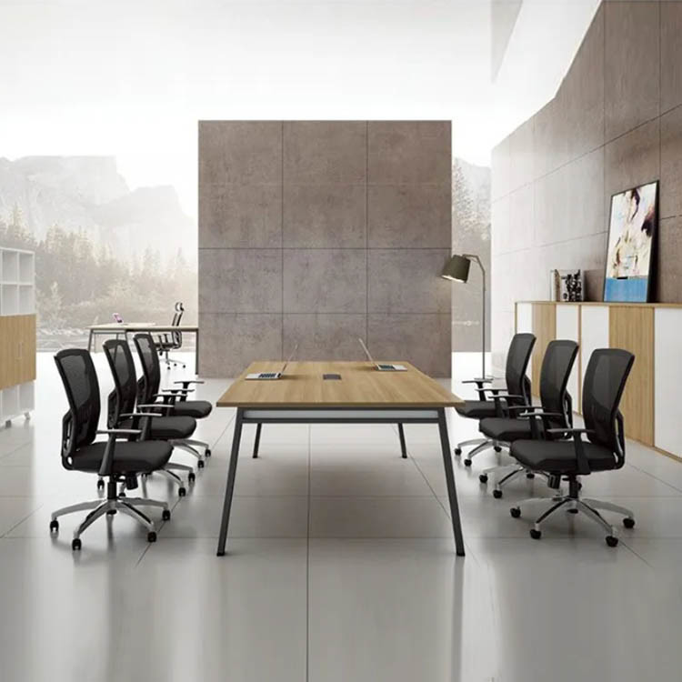 10 Seat Executive Conference Table And Chairs Wood 25mm Thickness