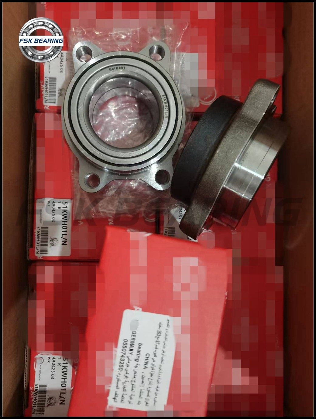 Gcr15 Chrome Steel 51KWH01L/N Wheel Hub Bearing Automotive Spare Parts China Manufacturer
