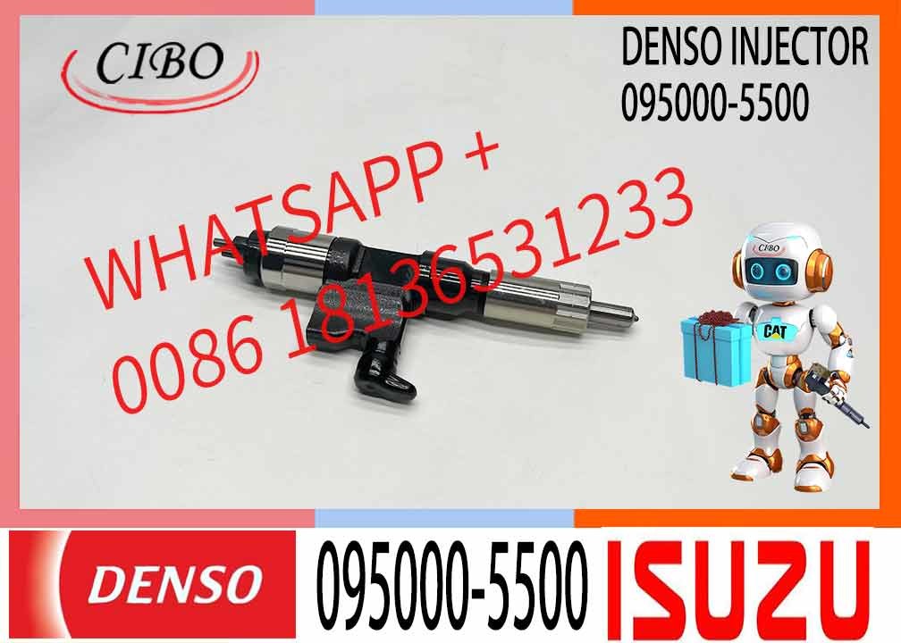 Diesel Common Rail Injector 8-97367552-1 095000-5501 095000-5500 8-97367552-0 For Denso ISUZU 4HL1 6HL1 Injecto