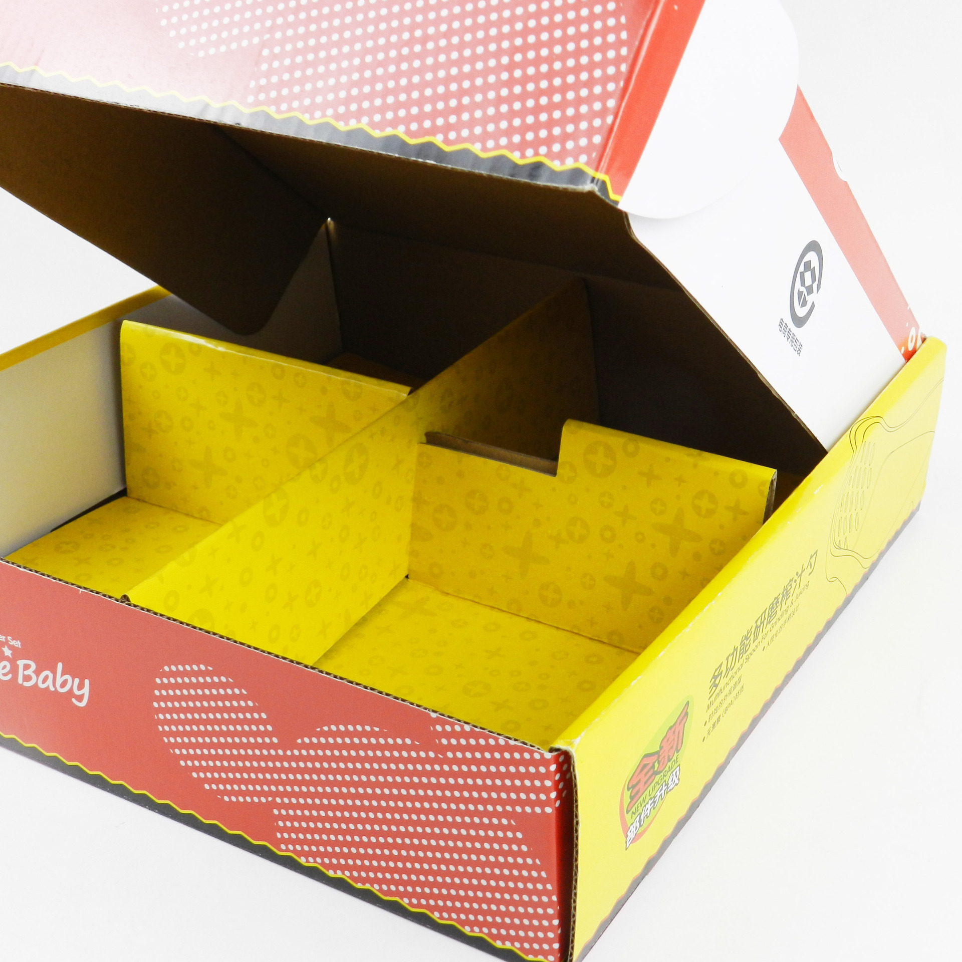 Disposable Toy corrugated hamper box , recycled corrugated cardboard boxes for gifts