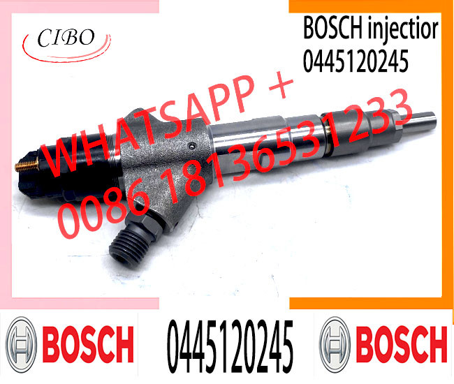 Common Rail Fuel Injector 0 445 120 245 Injector Nozzle 201149061 0445120245 For GAZ SADKO Engine Car