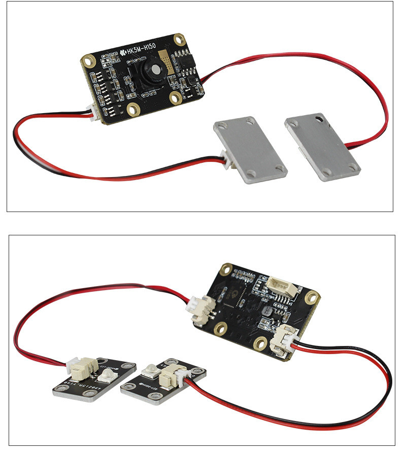 HK5M-H150 5MP Iris Recognition USB Computer Camera Industrial Module 1080P Infrared Light H150 Max Dynamic Range 67 dB