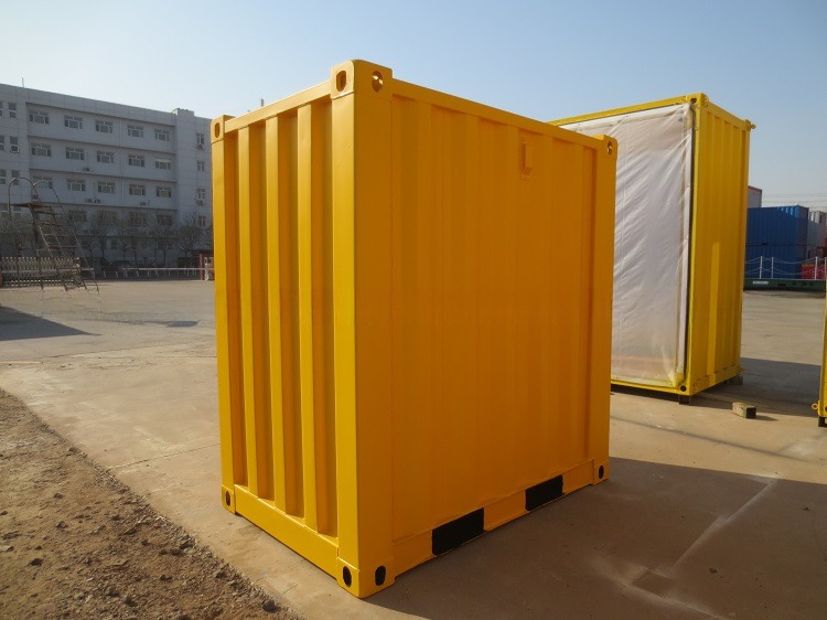 1200 x 2200 x 2260mm Dry Container Single Door Mini 4ft Corten Steel Portable Storage Container with CSC Certificate