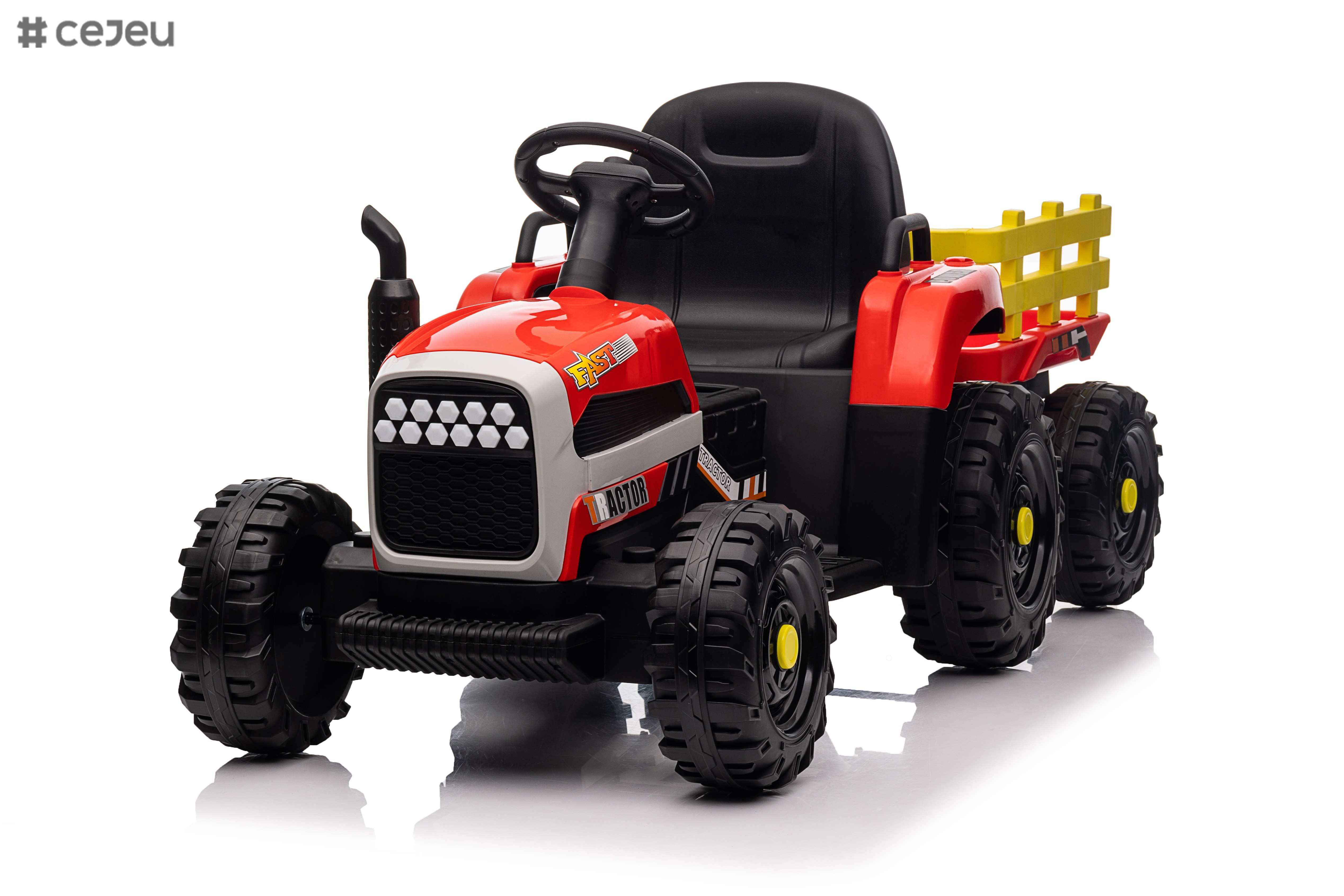 Rechargeable Battery Kids Ride On Toy Truck with 12V Rechargeable Battery and Two Motors