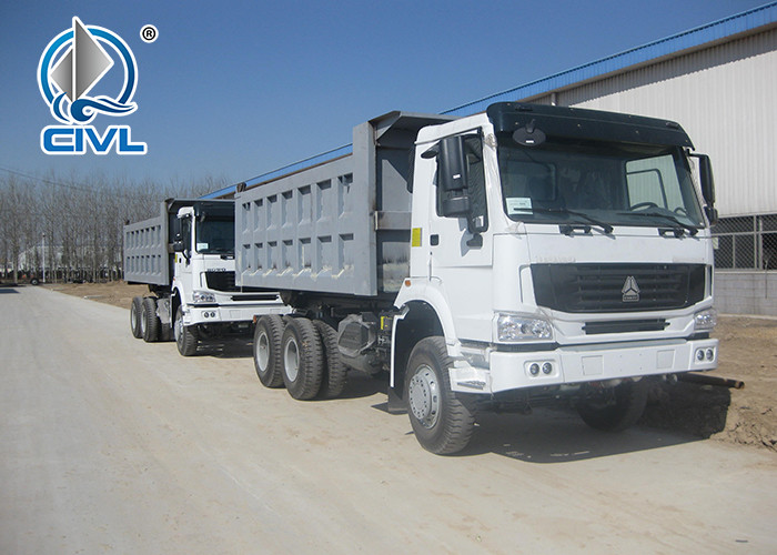 CIVL Sinotruk Howo 6x4 Dump Truck Multi Color Construction Dump Truck