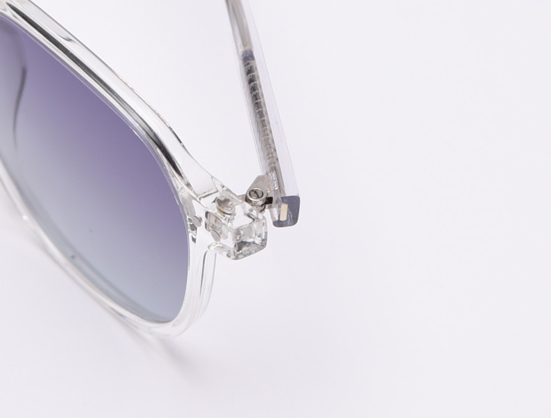 European American Square Frame Polarized Sunglasses Ins Photo Men Women