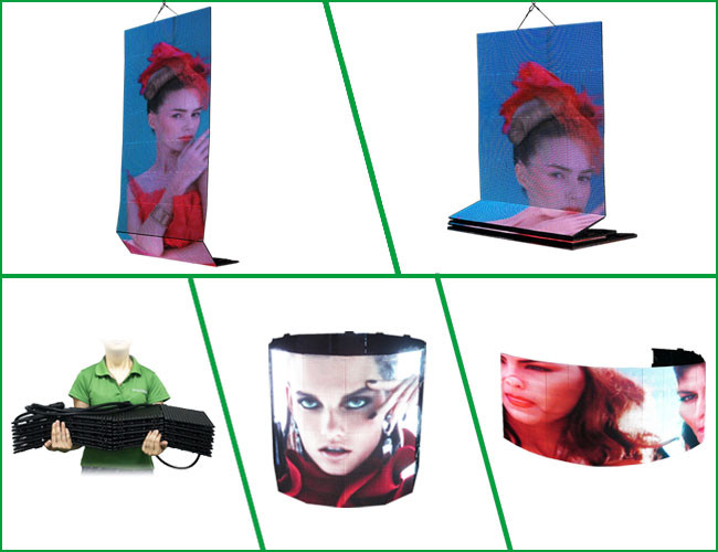 High Brightness rgb Rental LED Screen Waterproof Module size 250mm x 250mm