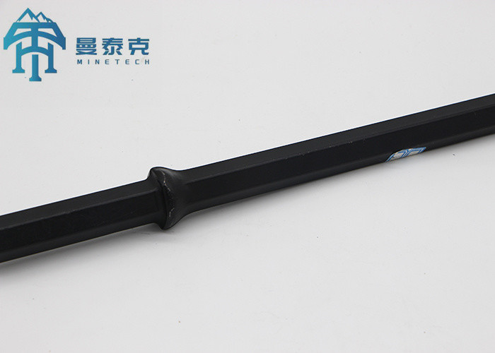Coal Mining 108mm H22 Drill Rod , Hexagonal Tapered Drill Rod