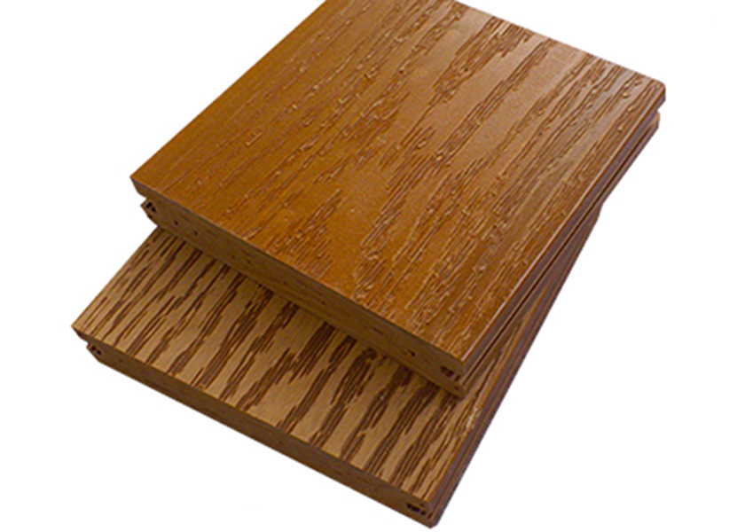 Outdoor Waterproof WPC Composite Decking Floorings Recycled for Park / Garden