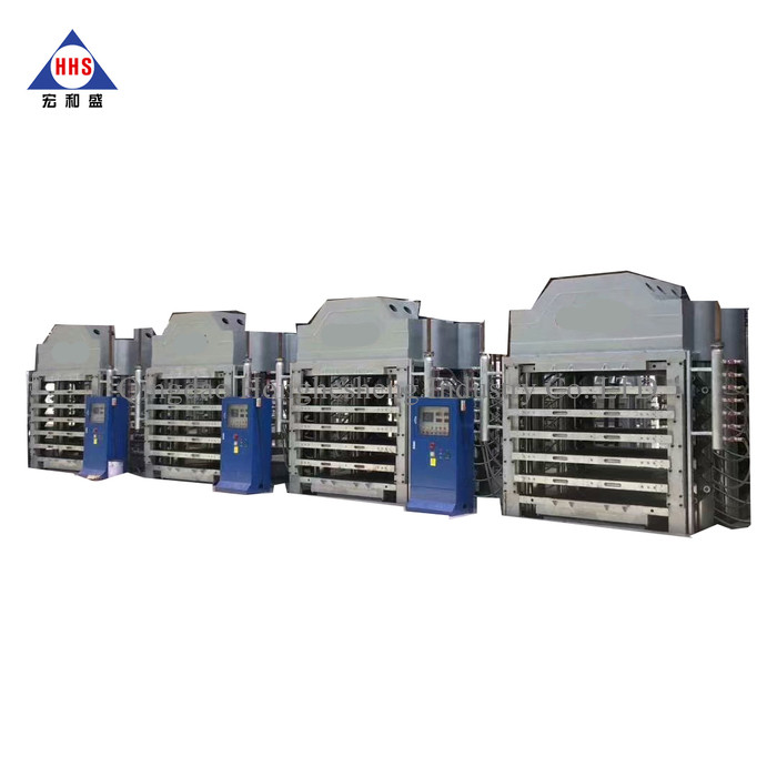 Eva Raw Rubber Sheet Embase Heat Press Machine 4 Layers