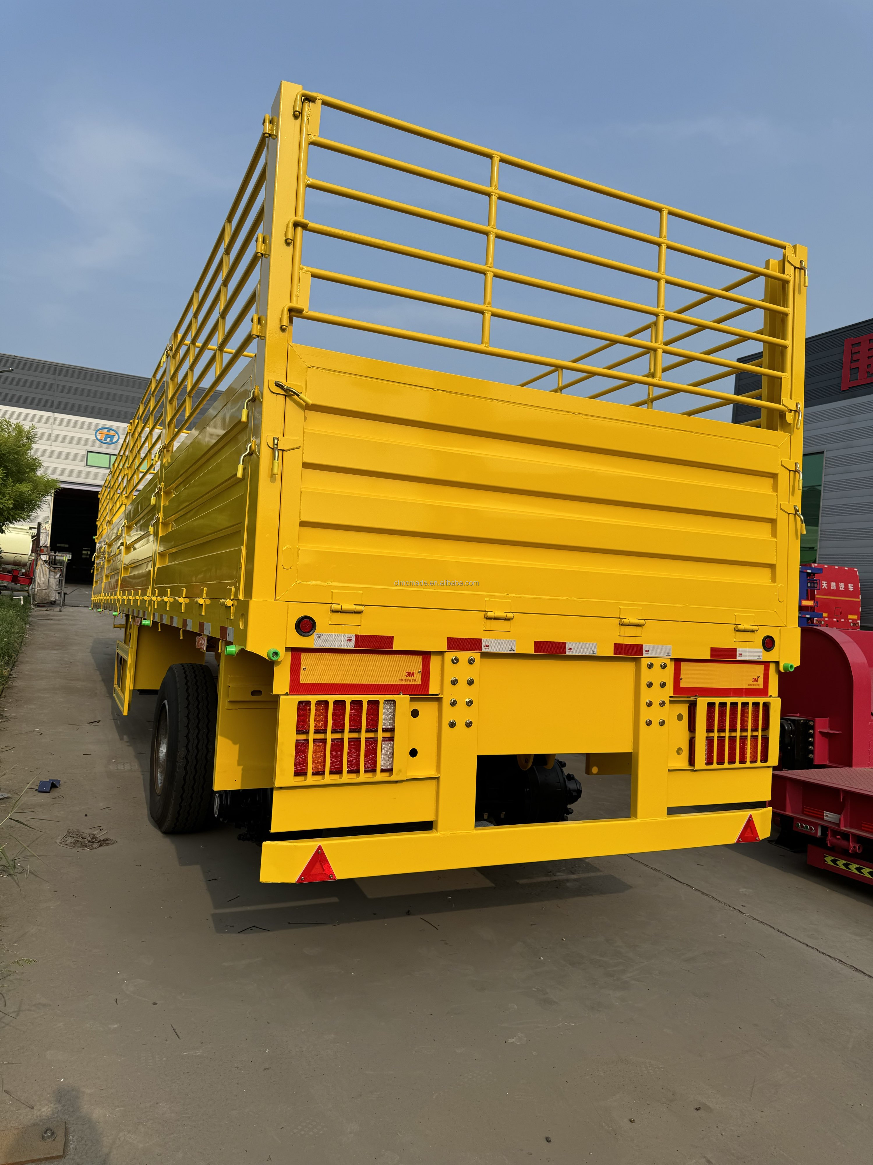 In africa the most popular fence semi-trailer