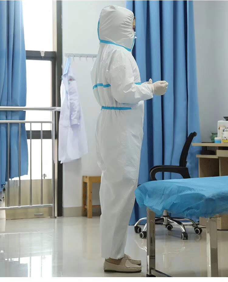 Antivirus Medical Disposable coverall Protective Clothing CE certificate suit