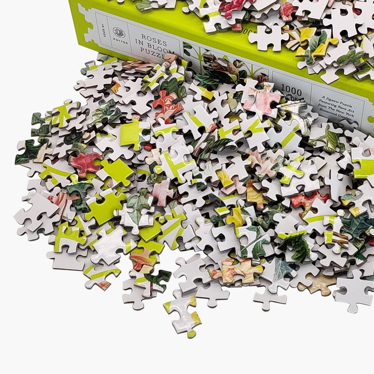 3.0mm Cardboard Smooth Varnish Custom Printed Puzzles ROSH