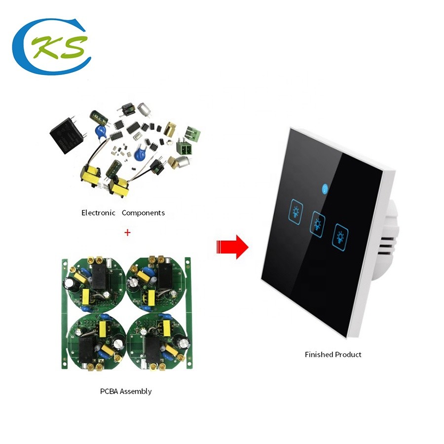 FR4 Automotive PCBA Solar Charge Controller Circuit Board Service