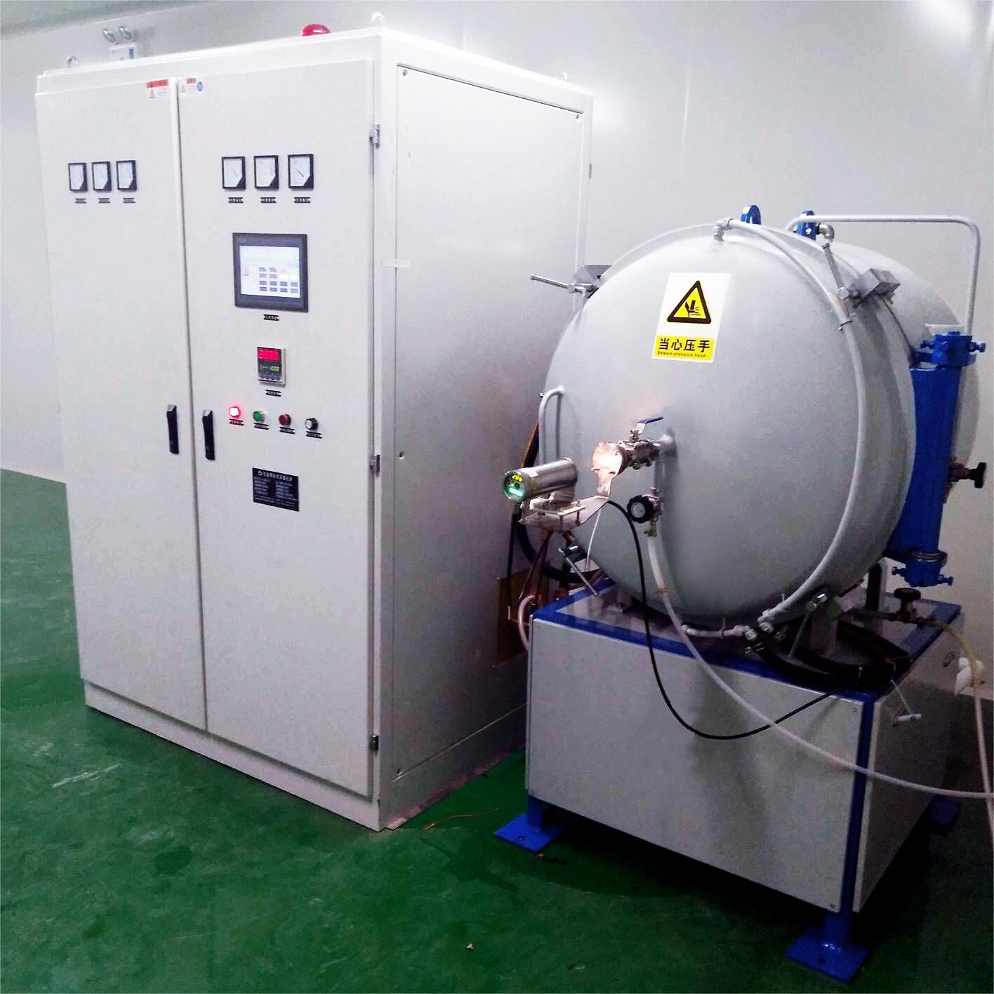 Induction Type Vacuum Continuous Graphitization Furnace 3000C For Carbon Structural Parts