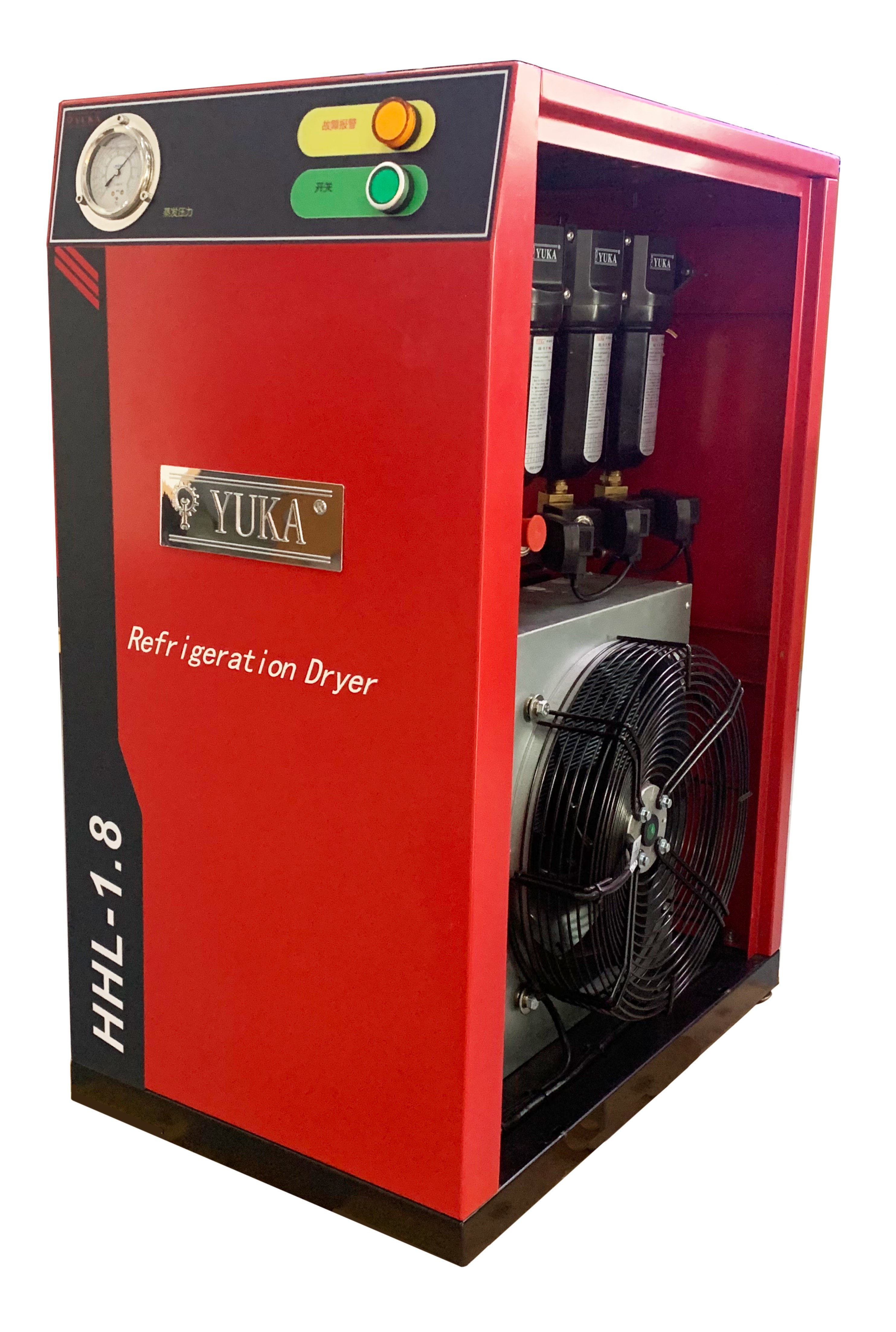 Energy-Saving Industrial Cooling with Cycling Refrigerated Dryers G 3/4" Connection 0.7mpa To 1.6mpa Pressure Range