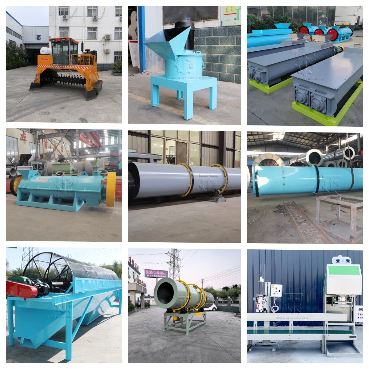 Bio Fertilizer Granulator Machine Humic Acid Organic Fertilizer Granulator Production Line
