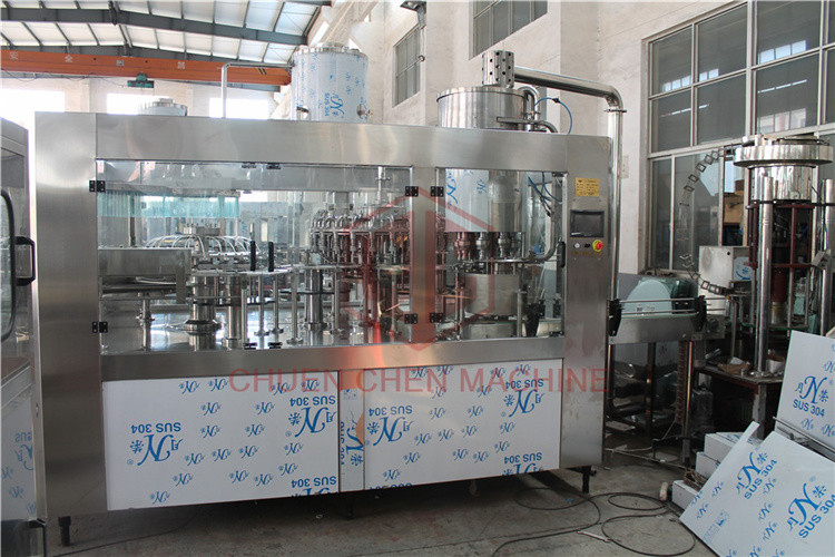 Fresh Orange Concentrated Juice Pet Bottle Packing Machine Hot Filling Machine
