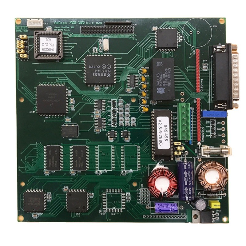 Uni Disk PCB Circuit Jacquard Board Label Machine Parts For MBJ2