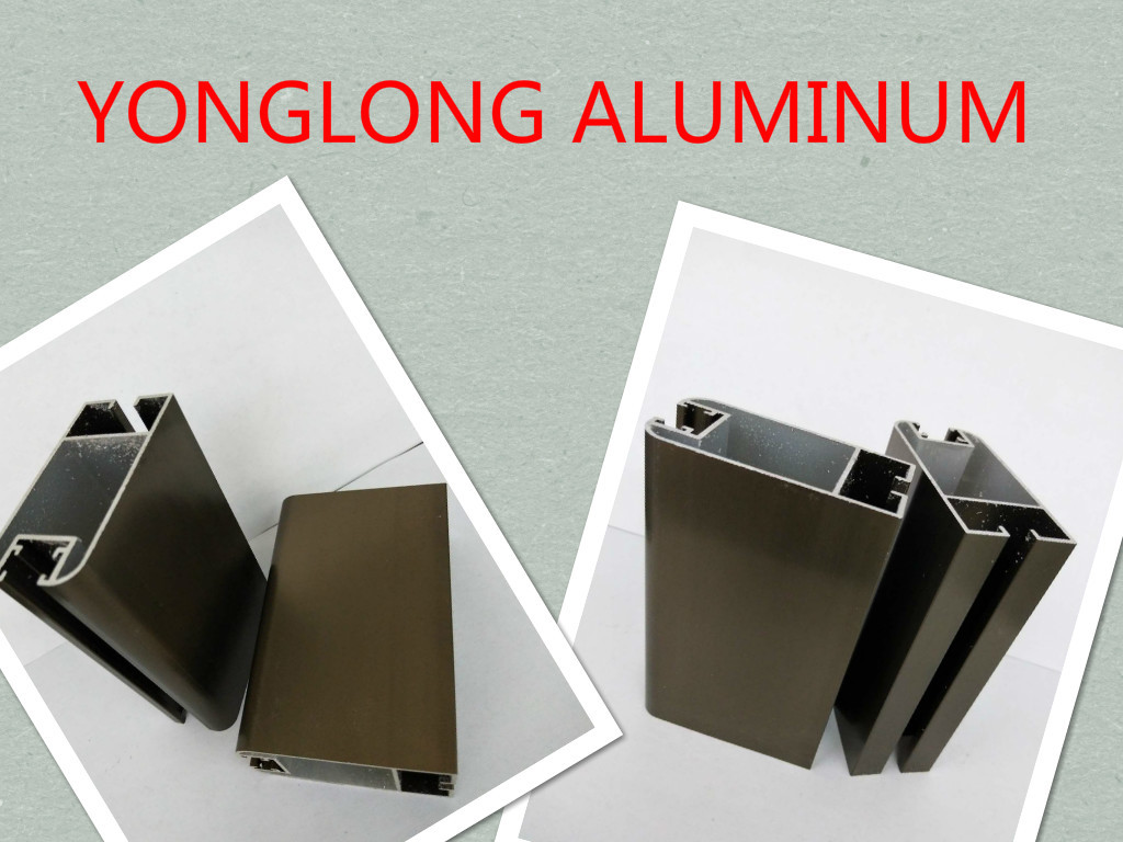 Purple Gold / Bronze Extruded Aluminum Electronics Enclosure High Weather Resistance