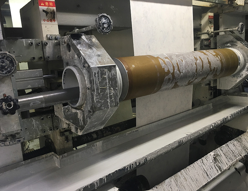Wall Paper Cloth Rotary Screen Gravure Printing Machine Line 1060MM
