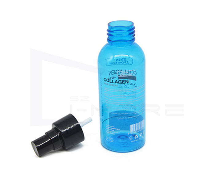 Transparent SGS 150ml Plastic Pump Spray Bottles