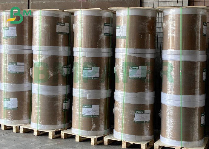 Jumbo Rolls 100gsm 150gsm Brillo Double Sides Coated C2S Gloss Paper 860mm