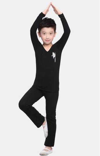 2018 nuevo chico de baile latino traje conjuntos niños Latina Camisa + pantalones traje Rumba Samba de Danza Latina comp