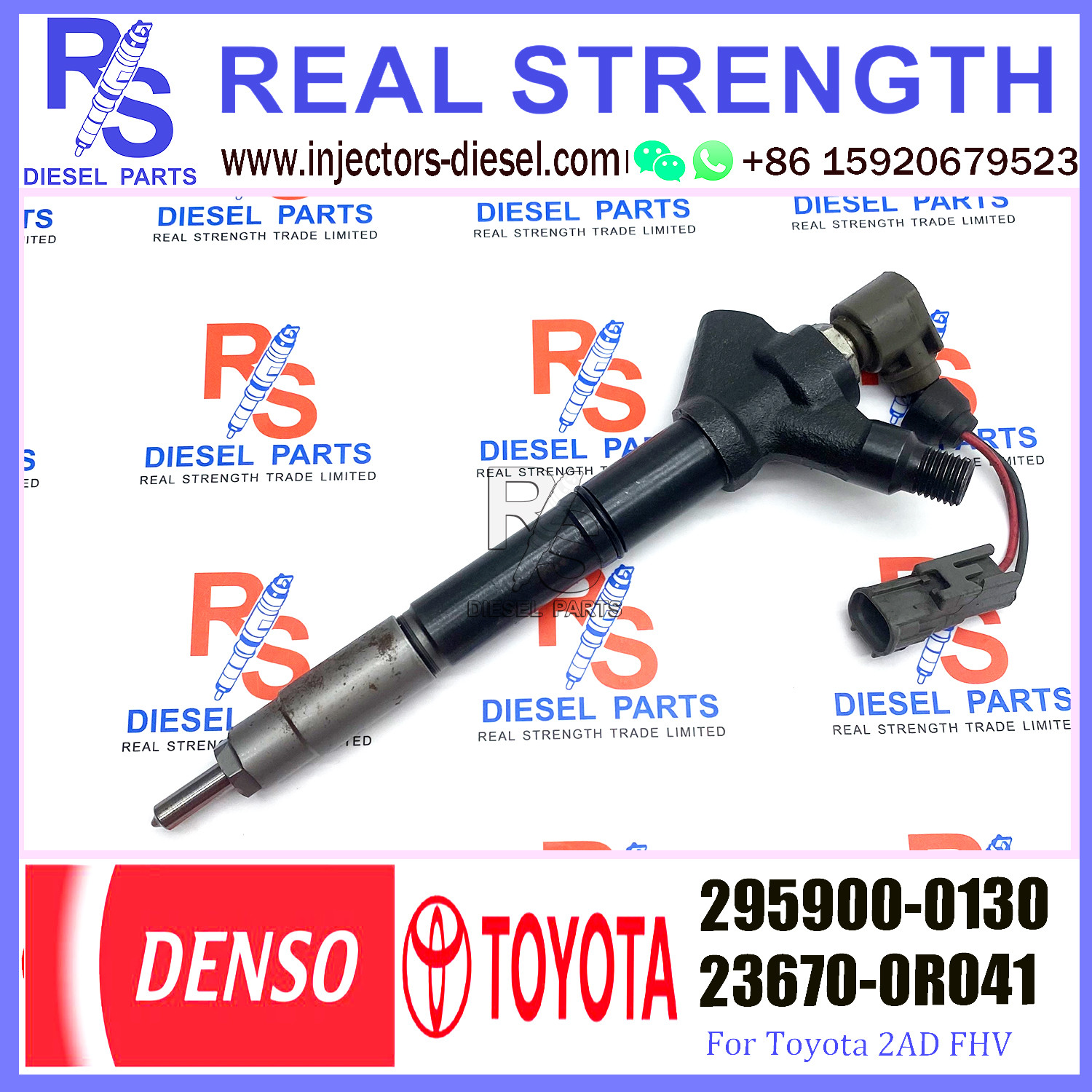 Common Rail Injector 2959000130 236700R041 295900-0130 23670-0R041