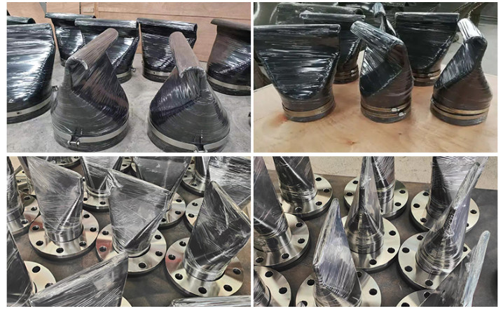 One Way Anti Backflow SS304 Flanged EPDM Rubber Duckbill Check Valve ANSI Standard