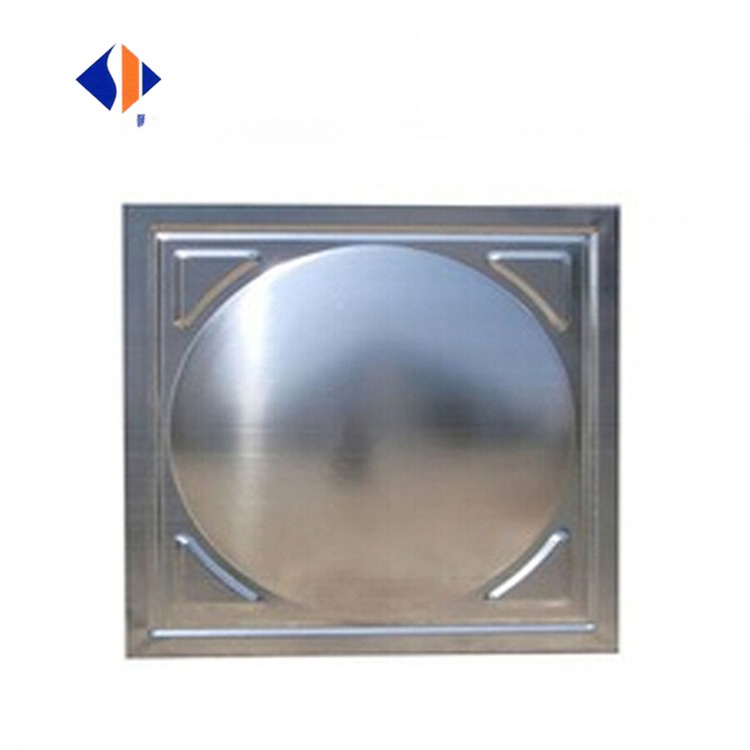 Cycle Ventilation FRP Stainless Steel Water Tank With And Capacity Options