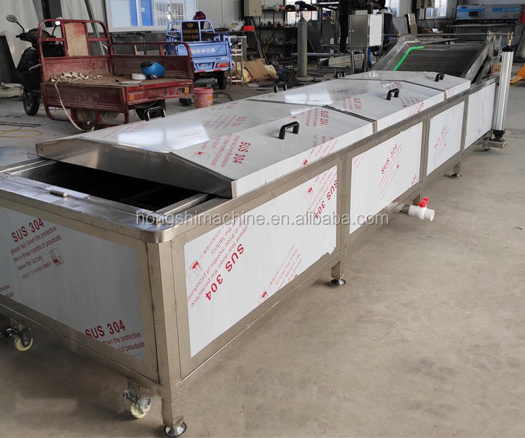 Water Bath Vacuum Plastic Packing Bag Pasteurizer Machine/Canned Food Tunnel Pasteurization Machine