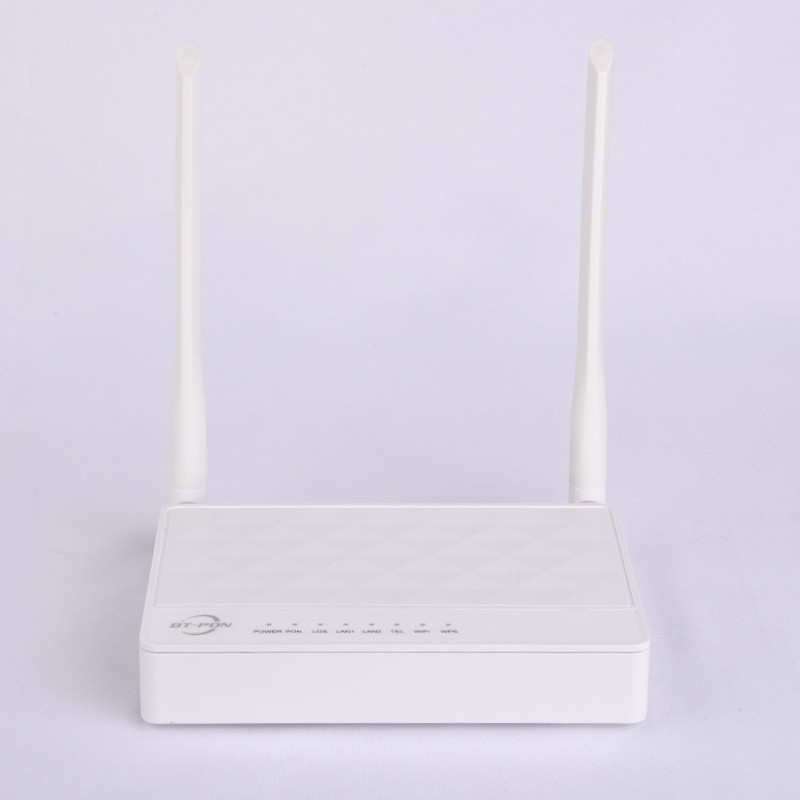 1GE 1FE VOIP 2.4G WIFI Optical Network Unit FTTH GPON ONU