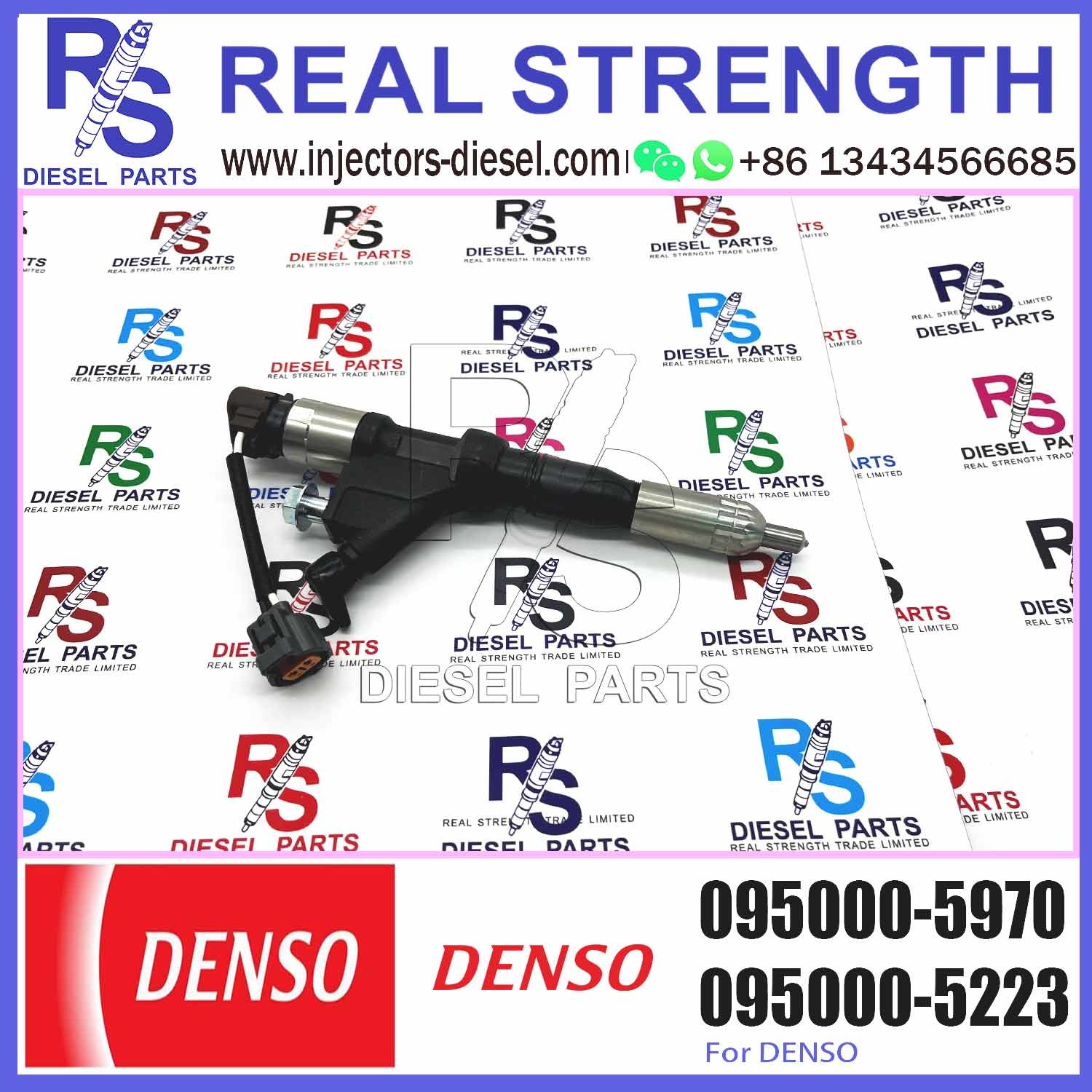 High quality diesel fuel injection Common Rail Injector 23670-E0360 23670 E0360 095000-5970 095000 5970
