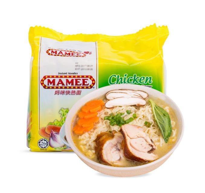 Instant Noodles Plastic Packing Bags Disposable BOPP/VMCPP PET/PE Material Structure