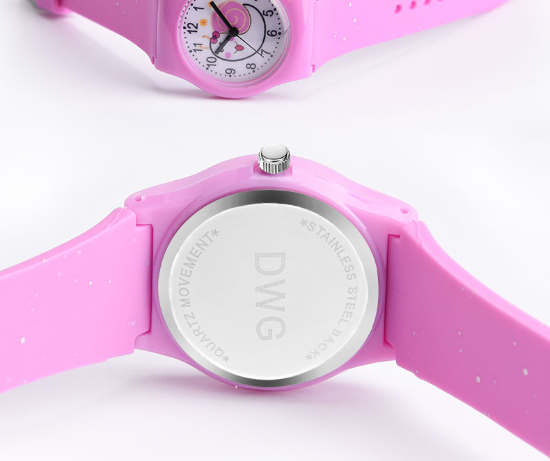 Colorful Kids Water Resistant Watches With Japan Original Battery