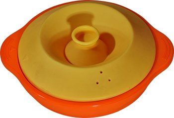 Silicone manufacturer Silicone Kitchenware Silicone steamer silicone bowl with lid SK-007