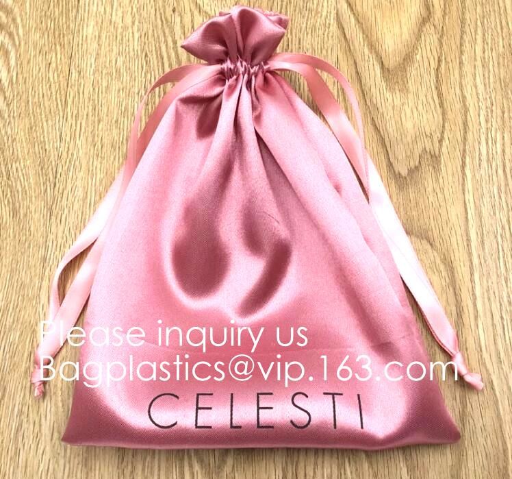 Soft Cotton Flannel Dust Bag With Drawstring/Flap,Natural color, off white color, white color, black color, red, product