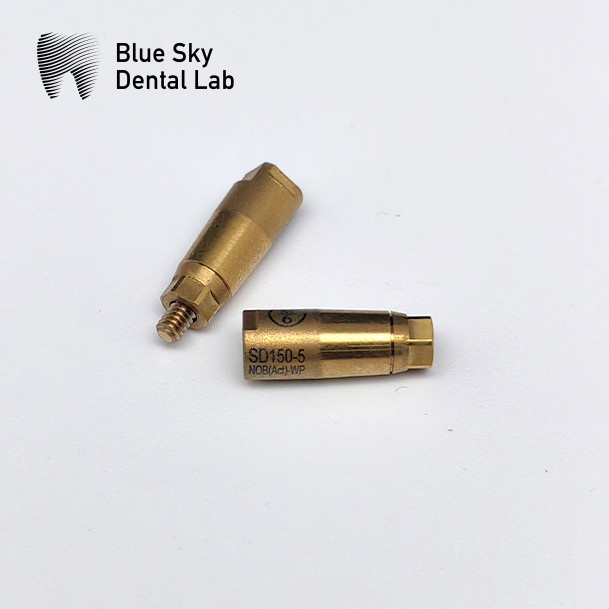 Gold BB Implant Scan Body High Precision 3shape Scanbodies