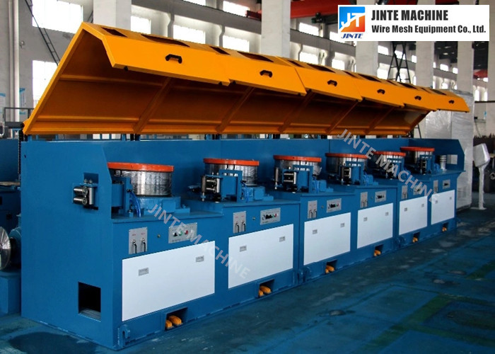 JINTE 560mm Drum Straight Line Wire Drawing Machine