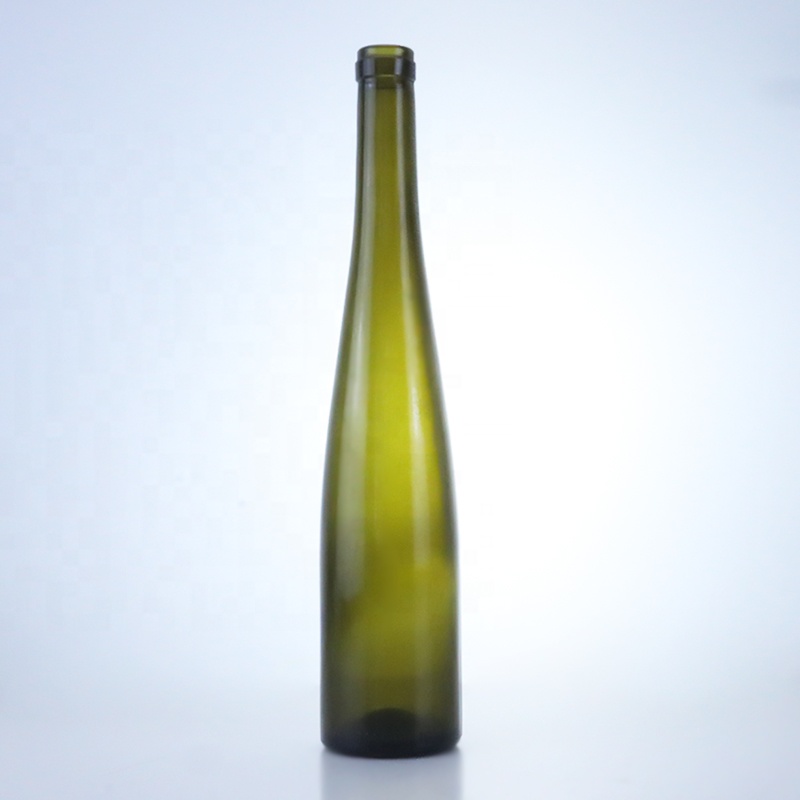 500ml 700ml Flint Glass Bottle in Antique Green Color for Wine or Champagne Packaging