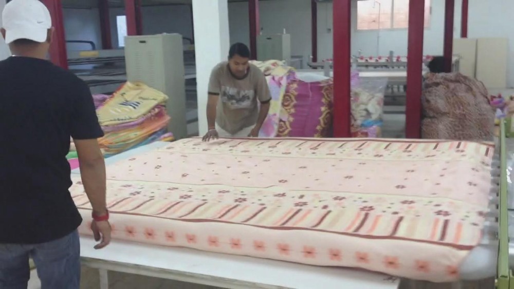 Hollow Fiber Wools Long Arm Computerized Quilting Machines System