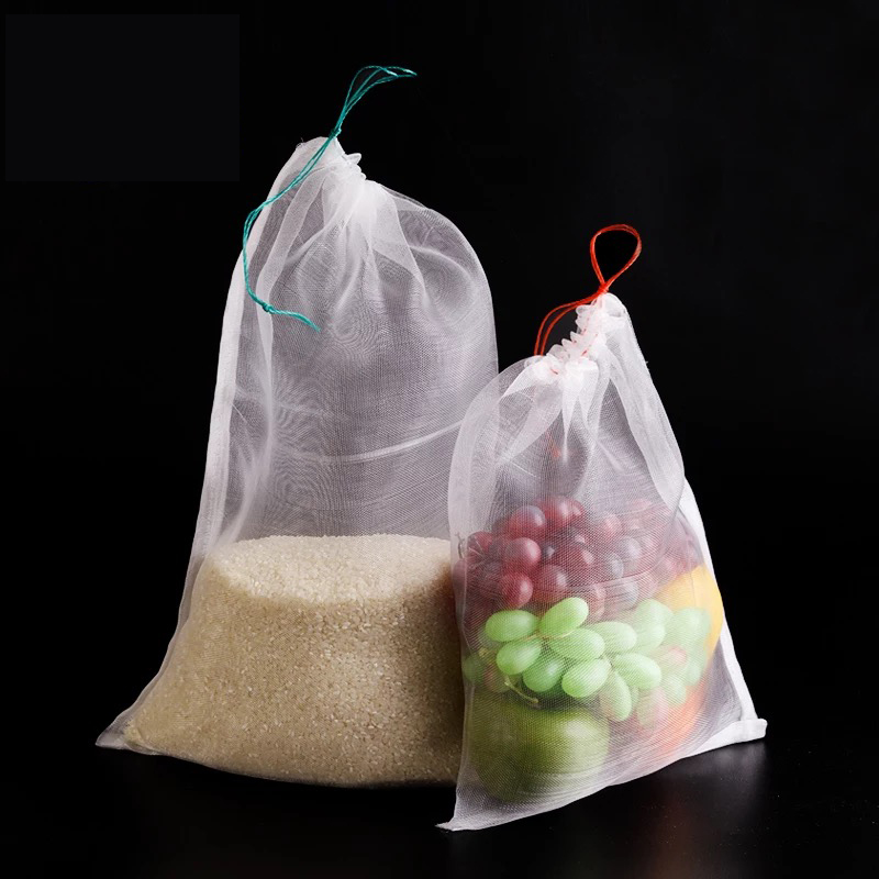 Knitted Type Warp RPET 100% Recycled Polyester 50D Mesh Fabric for Vegetable Fruit Bags