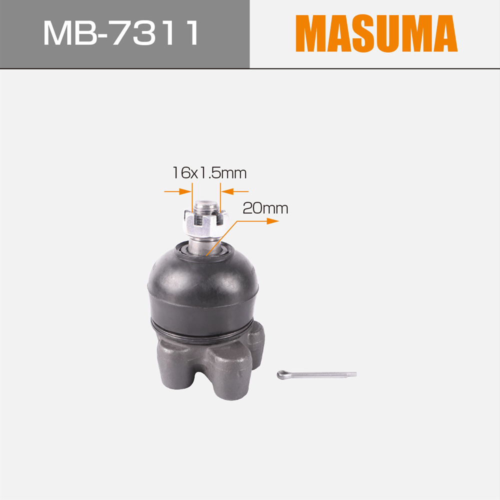 MR241623 MB-7311 MASUMA Auto Suspension Systems Ball Joint for MITSUBISHI L300 P01V